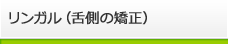 リンガル 舌側の矯正